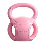 RUNWE 3 Handle Kettlebells Weight - Weight for Women Options 5, 10, 15 and 20 LB for Russian Twists AB Exercise, Weightlifting and Core Fitness Exercise Home Gym [Single in Sold]