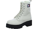 Marke: Tommy Hilfiger Tommy Hilfiger TJW URBAN BOOT TUMBLED LTR WL Schuhe Damen, Bleached Stone, 39 EU