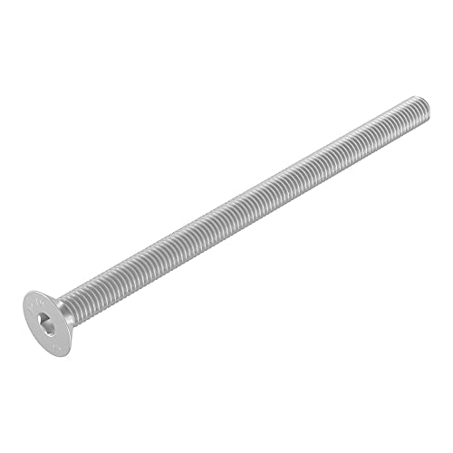 SECCARO Senkschraube M5 x 80 mm, Edelstahl V2A VA A2, DIN 7991 / ISO 10642, Innensechskant, 20 Stück Cover