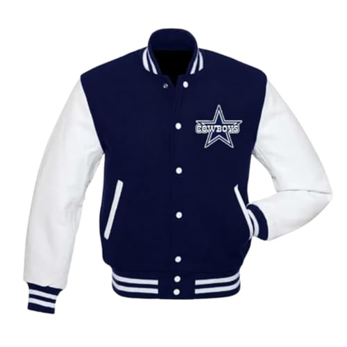 Men’s Rugby Cowboys varsity Jacket |American Football Dallas Varsity letterman Jacket for Men(replica)2