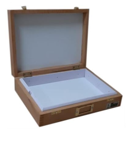 Craft's Insect Box | Entomological Pinning & Storage Case | Fine Wood with EVA Foam Lining | Tight-Fit Lid | Dust Proof | 15x12x3 inch | Butterfly Beetle Moth Collection-picture-26