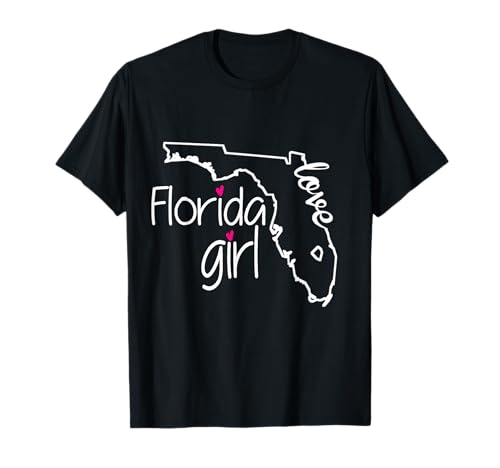 Girls for Florida I Love Florida Home Tee Florida Gift...