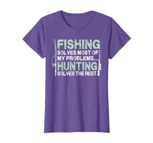 Fishing Gift for Hunters & Fishermen Funny Fishing & Hunting T-Shirt