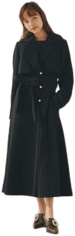 Jill ジル　アウター 【eS】 パールボタンウールトレンチコート レディース Amazon.co.jp: [ジル バイ ジルスチュアート] アウター 【eS】 パール