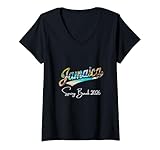 Photo Gallery donna giamaica spring break 2026 viaggi di vacanza maglietta con collo a v Photo Gallery donna giamaica spring break 2026 viaggi di vacanza maglietta con collo a v