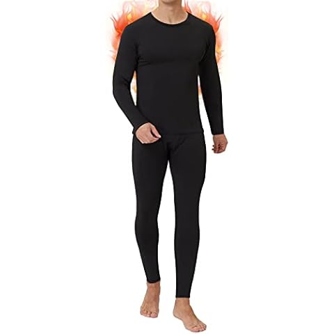 Thermal Underwear Set Winter Hunting Gear Sport Long Johns Base Layer Bottom Top - Multi - Large Cover