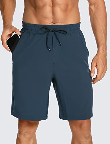 Image of CRZ YOGA Linerless Workout Shorts 7'' | Lightweight, Quick Dry, Running, Pockets, for Men