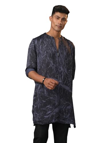 Kurta imprimé tunique ethnique coton mélangé homme VASTRAMAY