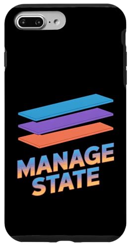 Funny Manage State ���g�� �i�� �v���O���}�[ �X�}�z�P�[�X iPhone 7 Plus/8 Plus �p