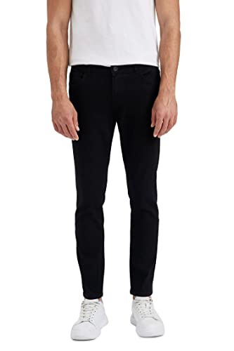 Jeans pour des hommes DeFacto W9349AZ noir pour en finir avec les pantalons inconfortables