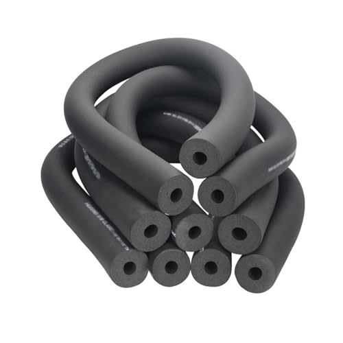 Tuyau d'isolation en mousse anti-gel pour extérieur, diamètre intérieur 6–60 mm, tuyau d'eau flexible pour protection hivernale, économie d'énergie, facile à installer