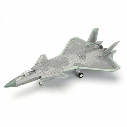 kowaku Aircraft Fifth-Generation Jet Model Airplane Kit Functional Rotatable Wheels Detachable Details Suitable for Aviation Fans Office Display, Mottled Camo