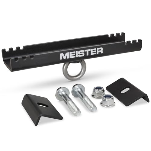 Meister Beam Clamp Hanger Mount for Boxing & MMA Heavy Bags, Suspension Straps & Ceiling Fixtures - Black - 5.5" - 7.5" - Image 3