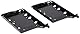 Fractal Design HDD Drive Tray Kit – Typ A (schwarz, 2er-Pack) schwarz