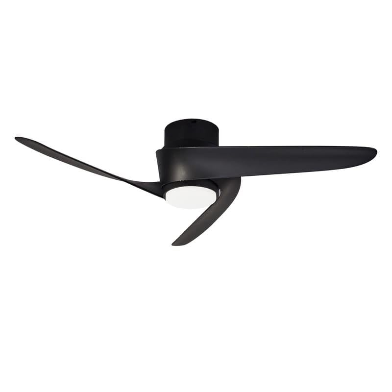 MANTRA - Ventilador de techo LED 24W ISLAND 30W Negro 2700K-5000K, 1700 Lm