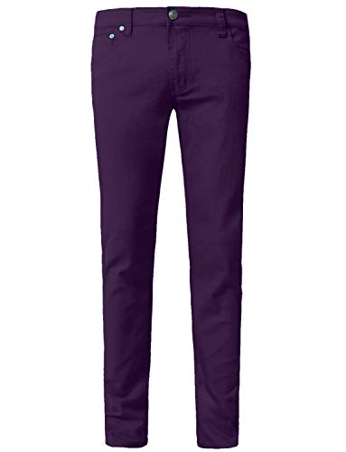 J. LOVNY Mens Lightweight Simple Slim Fit Skinny Jeans Pants 28-402