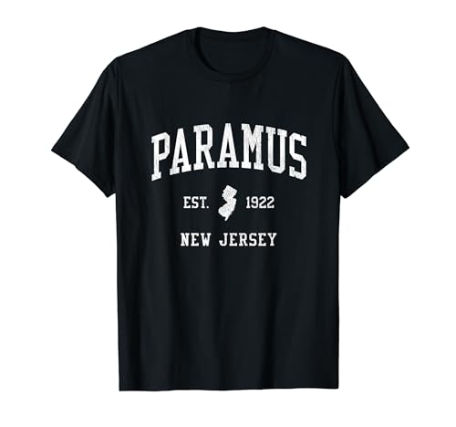 Paramus NJ Vintage Athletic Sports JS01 T-Shirt