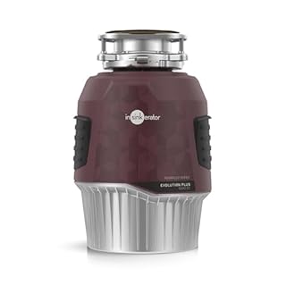 InSinkErator Evolution Plus 1000 EC Food Waste Disposal Unit with Air Switch - Continuous Feed Waste Disposal Unit for Sink Use - Kitchen Sink Accessories and Gadgets - 31.2 x 20.9 x 20.9 cm