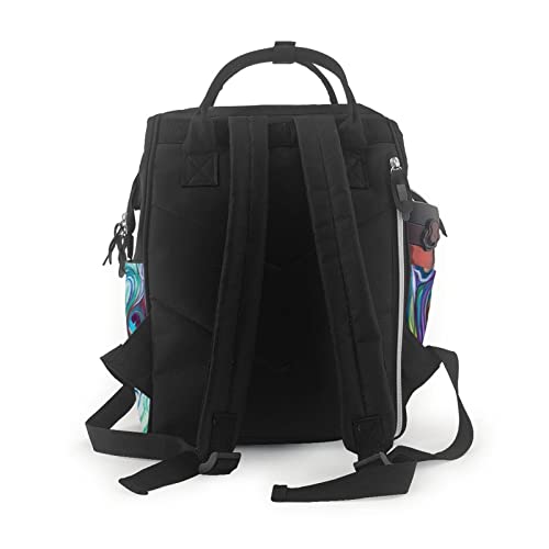 Sac à langer multifonction noir pour ne plus manquer de place avec bébé - 3
