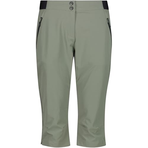 Pantalon capri CMP femme avocado XL idéal pour randonnée et voyage