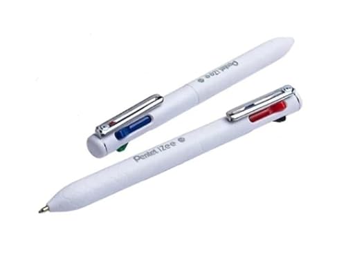 Pentel Caneta Retrátil Izee Multi 4 Cores 0,7 Branca