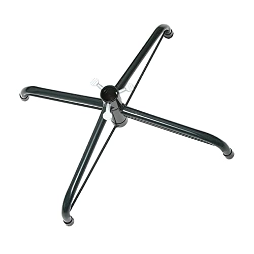 FONDOTIN Christmas Tree Base Artificial Tree Stand Artificial Christmas Tree Stand Christmas Tree Stand for Live Tree Xmas Tree Base Stand Rotating Stand Metal The Fence Universal To Rotate