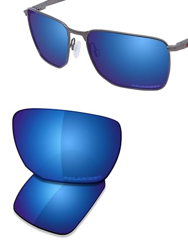 Image of SAUCER Premium Replacement Lenses & Rubber Kits for Oakley Ejector OO4142 | UV400 Protection, Anti-Scratch, Precise Fit