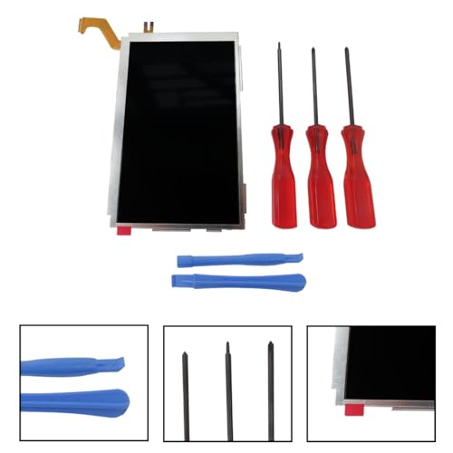 Image of Top Upper LCD Screen Display Replacement W /Tools for Nintendo 3DS XL