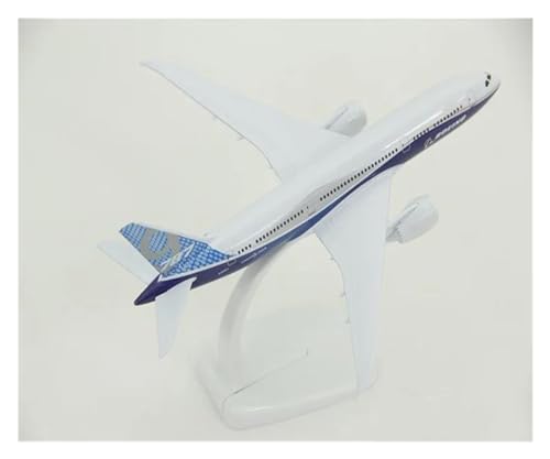 Modelo de aerolínea B787 de 18cm en aleación a escala 1:300 para vitrinas de salón