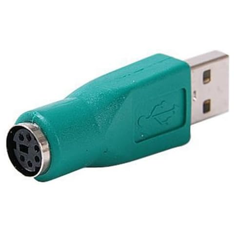 Hqkfuybl USB to Keyboards Adapter Keyboards to USB Adapter for and Keyboard Compatibility with Desktops and Laptops Cover