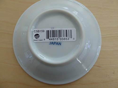 2 Pieces Soy Sauce Dishes Porcelain ASANOHA Design/ Made in Japan