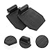 SOESFOUFU Wheelchair Accessories 2pcs Footrest Footplate Replacement Leg Rest for Elderly Athletes