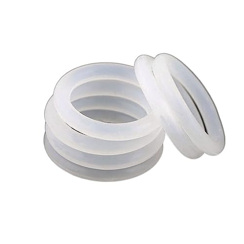 10 �s�[�X/CS 1 �~�����[�g�� 1.5 �~�����[�g�� 2 �~�����[�g�� 2.4 �~�����[�g���z���C�g�V���R�[�� O �����O VMQ �V�[���S���K�X�P�b�g OD3-85 �~�����[�g���ϔM�H�i�O���[�h�̃V���R�[�� O �����O(OD 48mm,CS 1mm