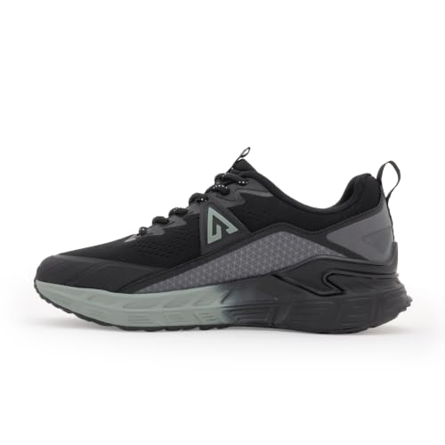 Image of Ozark Trail Running Shoes for Men in Black & Blue | Low-Cut Outdoor