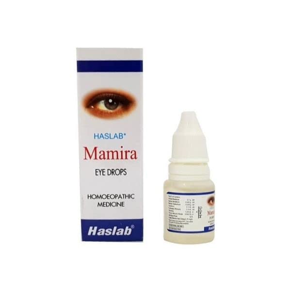 Buy Homoeomeds MAMIRA EYE DROPS 10 ML HASLAB Online at Low Prices in India Amazon.in