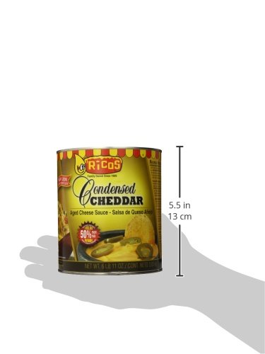 Rico's Cheddar Cheese Sauce, 107 Ounce Can - Thumbnail 5