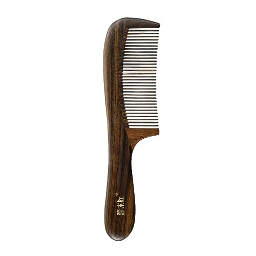 Peine Natural Antiestático de Madera TAN MUJIANG miniatura 3