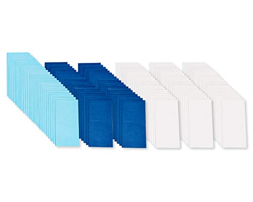 American Greetings 125 Sheet Bulk Blue And White Tissue Paper For Father’s Day, Graduation, Birthdays And All Occasions #TOP2
