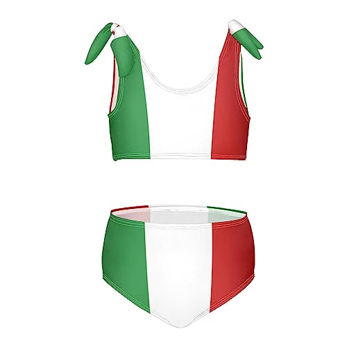 Italy Flag Italian Flag Icon Girls Bikini Sets 2 Piece Swimsuits Bathing Suit Swimwear
