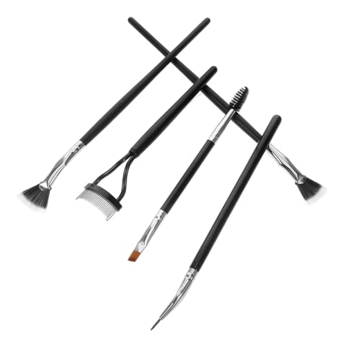 Gogogmee Folding Angle Scalloped Lash Brush Soft Bristles Mascara for Individual Lash Application