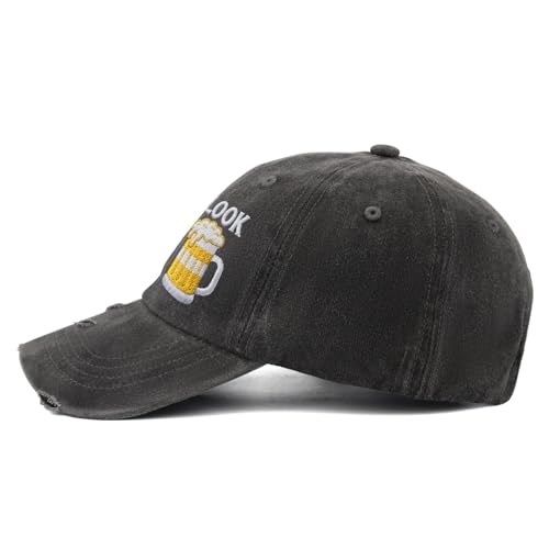 Image of Your Dad is My Cardio Hat for Womens Washed Distressed Baseball Cap Funny Washed Dad Hat Fitted