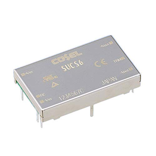 SUCS6053R3C, Isolated DC/DC Converters - Through Hole 6W 3.3V 1.2A Through Hole