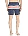 Original Penguin Men's Faux Chambray Placed Stripe Volley Swim Trunk