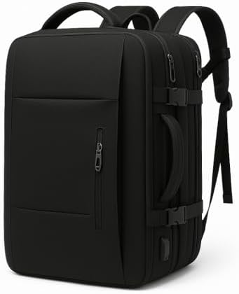 Mochila de Viagem Executiva Expansivel Grande Masculina Feminina ...