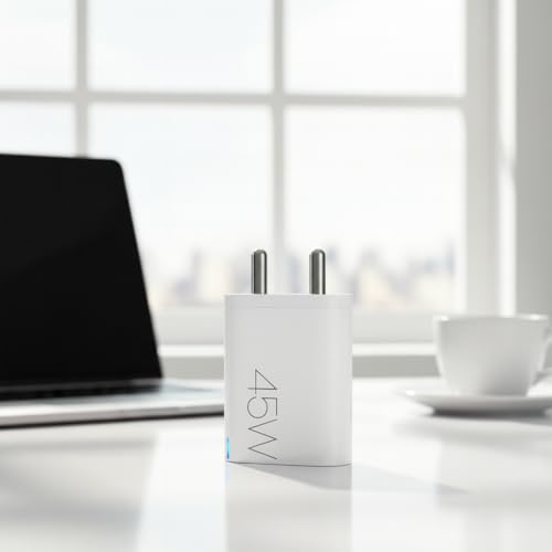 Image of Original 45W Super-Fast Type C Charging Adapter for Samsung S25 Ultra /Google 10 Pro XL /One plus15 /Nothing /Motorola /Xiaomi 17 ProMax /iPhone /Laptop /Tablet /Chromebook|45W USB C PPS Charging Adaptor,White