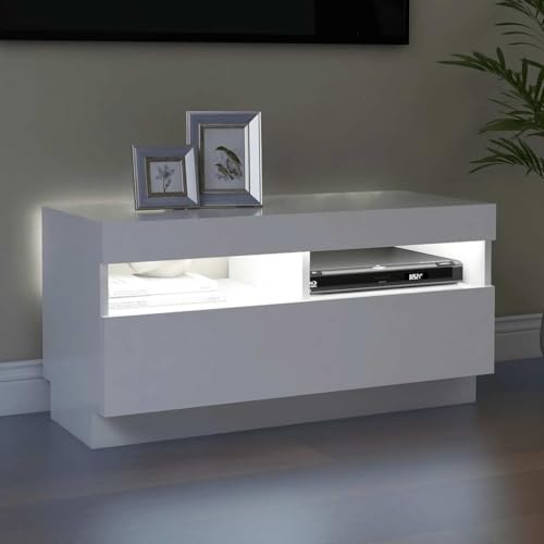 Console box support multimédia compact pour petit séjour moderne