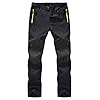 Womens-Outdoor-Lightweight-Quick-Dry-Hiking-Pants-Sportswear-Cargo-Zipper-Pockets-with-Belt Satankud Women's Outdoor Lightweight Quick Dry Hiking Pants Sportswear Cargo Zipper Pockets with Belt Thin Black M-30W