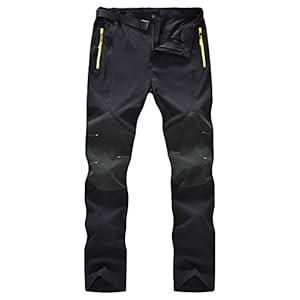 Womens-Outdoor-Lightweight-Quick-Dry-Hiking-Pants-Sportswear-Cargo-Zipper-Pockets-with-Belt Satankud Women's Outdoor Lightweight Quick Dry Hiking Pants Sportswear Cargo Zipper Pockets with Belt Thin Black M-30W