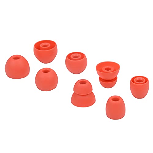 Replacement Eartips Silicone Earbuds Buds Set for Powerbeats Pro Beats Wireless Earphone Headphones,4 Pair (Red) - Image 4