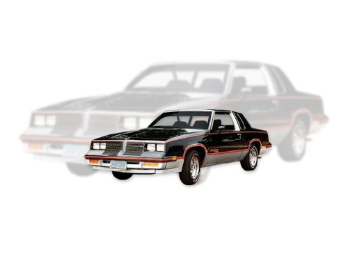 Oldsmobile 1983 Hurst/Olds Decals & Stripes Kit - Silver/Red #TOP1